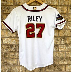 NWT NEW YOUTH BOYS SIZE S Nike Cleveland Guardians White Jersey Nike baseball $6